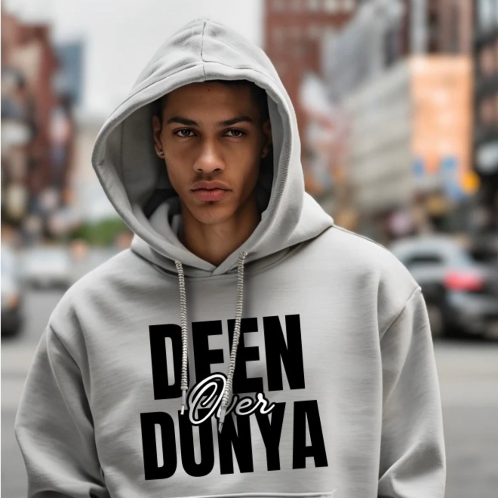 Deen over dunya hoodie